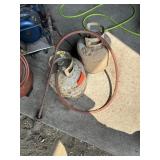 Propane tanks with torch