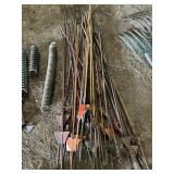 Electric fence posts