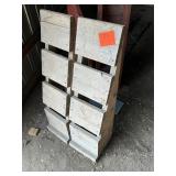 Pair of wood car ramps