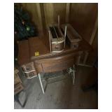 Two sewing machines