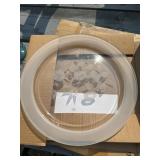 Plate, Avon, jar