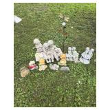Concrete yard art