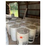 Plastic barrels