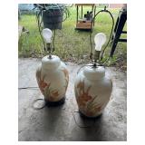 Pair of lamps