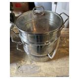 Stainless steel steam juicer