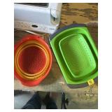 Collapsible Strainers, cookware