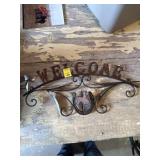 Hanging Welcome sign