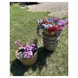 Planters, basket