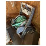 Hose reel with hose