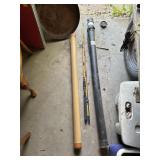 Fishing rod and 2 cases