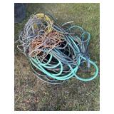 Cords and garden hoses