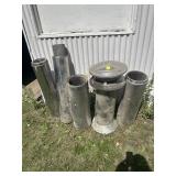 Insulated chimney stacks