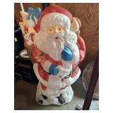 Blow mold santa