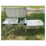 Coleman camping kitchen