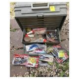 Tackle box, full