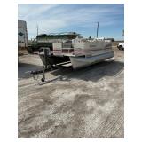1996 Sylvan pontoon 40HP Mariner, trailer.
