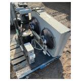 Refrigeration, compressor and condenser