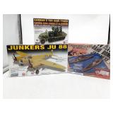 WWII Era Military Vehicles Model Kits Lot