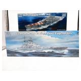 Trumpeter WWII Cruiser/Battleship Models/Sealed