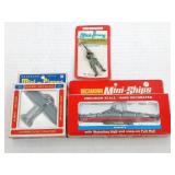 Bachmann Vintage Mini-Ships/Mini-Planes/Army Lot