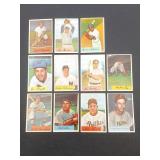Bowman 1954 Baseball Card Lot w/HOFers + More