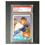 Eddie Mathews Signed 1963 Topps #275 PSA/DNA