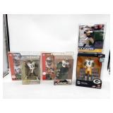McFarlane NIB NFL Figures Favre Rodgers Warner Lot