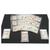 1951 Topps Red Back Baseball Card Set w/PSA Graded