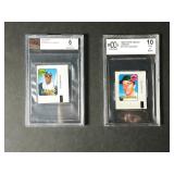 1969 Topps Decals Graded Lot/McCovey + More
