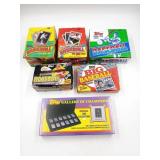 Topps Baseball Card Box Lot of Six w/Sealed Packs
