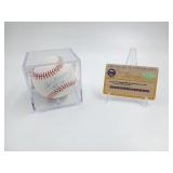 Joe Torre Signed MLB Baseball COA
