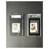 1969 Topps Decals Graded Lot/Stottlemyer/Aparicio