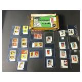 1962 MLB Stamps 1969 Topps Decals + Album Lot