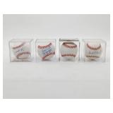 HOF MLB Signed Ball Lot Gwynn Dawson COA