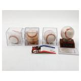 Sluggers and the Speedster Signed Ball Lot