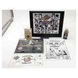 New York Yankees Championship Lot Jeter Plaque