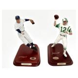 Joe Namath Phil Rizzuto Danbury Mint Figure Lot