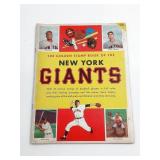 1955 New York Giants Golden Stamp Book