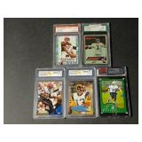 Graded Football Card Lot/Kurt Warner Rookie + More