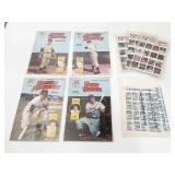 Magnum Comics and MLB Stamps Lot