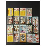 1967 Topps Baseball Card Lot with Hall of Famers