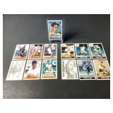 Baseball Legends Autograph Card Lot