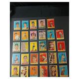 1958 Topps Baseball Card Lot Kaline/Banks/More