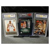 NBA Graded Rookie Cards James/Duncan + More