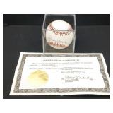 Mickey Mantle Signed Baseball with COA