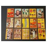 1962 Topps Baseball Card Lot HOFers/Rookies