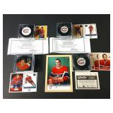 Montreal Canadiens Legends Signed Pucks COA