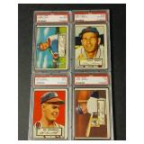 1952 Topps Baseball Graded Card Lot Jensen + More