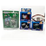 NFL Vintage Mini-Helmets Signed Ryan Leaf Figure