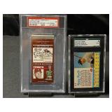 1960s Mickey Mantle Graded Card + Matchbook